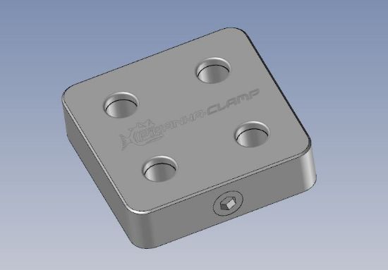 Picture of Zero-point clamping plate for distance plates