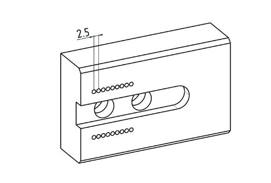 Picture of Set Aufsatzbacke Stahl 70mm